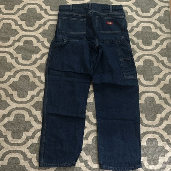 Dark Blue Dickies Carpenter Jeans size 33x30 - Picture 2 of 2